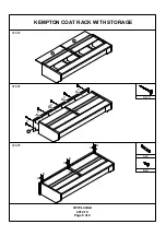 Предварительный просмотр 5 страницы GFW KEMPTON COAT RACK WITH STORAGE Manual