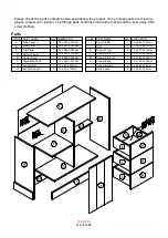 Preview for 3 page of GFW KENDAL MULTI UNIT Assembly Instructions Manual