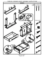 Preview for 8 page of GFW KESWIC 5 DRAWER CHEST Assembly Instructions Manual