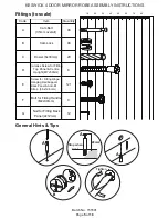 Preview for 5 page of GFW KESWICK 4 DOOR MIRROR ROBE Assembly Instructions Manual