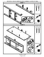 Preview for 7 page of GFW KESWICK 4 DOOR MIRROR ROBE Assembly Instructions Manual