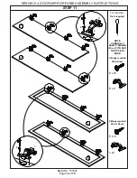 Preview for 12 page of GFW KESWICK 4 DOOR MIRROR ROBE Assembly Instructions Manual