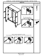 Preview for 13 page of GFW KESWICK 4 DOOR MIRROR ROBE Assembly Instructions Manual