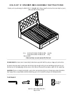 Preview for 1 page of GFW KOLN WMI16578 Assembly Instructions Manual