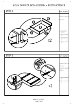 Preview for 11 page of GFW KOLN Assembly Instructions Manual