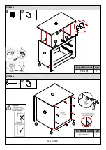 Preview for 9 page of GFW Lancaster 2 Drawer Bedside Assembly Instructions Manual