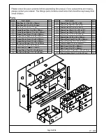 Preview for 3 page of GFW LANCASTER 3 PLUS 4 DRAWER CHEST Assembly Instructions Manual