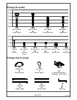 Preview for 4 page of GFW LANCASTER 3 PLUS 4 DRAWER CHEST Assembly Instructions Manual