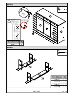 Preview for 11 page of GFW LANCASTER 3 PLUS 4 DRAWER CHEST Assembly Instructions Manual