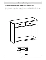 Preview for 16 page of GFW LANCASTER CONSOLE HALL TABLE Assembly Instructions Manual