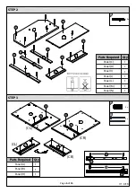 Preview for 6 page of GFW Lancaster Corner TV Unit Assembly Instructions Manual