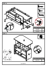 Preview for 10 page of GFW Lancaster Corner TV Unit Assembly Instructions Manual