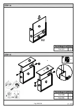 Preview for 12 page of GFW Lancaster Corner TV Unit Assembly Instructions Manual