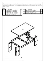 Preview for 3 page of GFW LANCASTER DINING TABLE 1200mm Assembly Instructions Manual