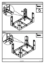 Preview for 8 page of GFW LANCASTER DINING TABLE 1200mm Assembly Instructions Manual