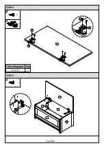 Preview for 9 page of GFW LANCASTER OTTOMAN STORAGE Assembly Instructions Manual