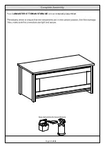 Preview for 11 page of GFW LANCASTER OTTOMAN STORAGE Assembly Instructions Manual