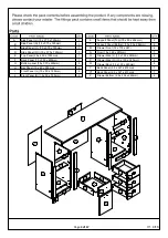 Предварительный просмотр 3 страницы GFW LANCASTER STUDY DESK Assembly Instructions Manual