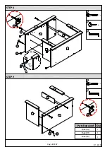 Preview for 9 page of GFW LANCASTER STUDY DESK Assembly Instructions Manual