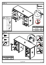 Предварительный просмотр 12 страницы GFW LANCASTER STUDY DESK Assembly Instructions Manual