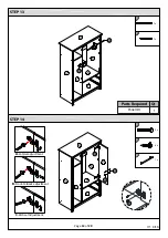 Preview for 13 page of GFW LANCASTER WARDROBE Assembly Instructions Manual