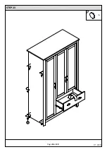 Preview for 18 page of GFW LANCASTER WARDROBE Assembly Instructions Manual