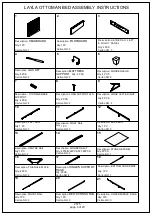 Preview for 4 page of GFW LAYLA OTTOMAN BED Assembly Instructions Manual