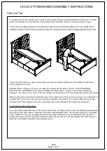 Preview for 7 page of GFW LAYLA OTTOMAN BED Assembly Instructions Manual