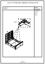 Preview for 13 page of GFW LAYLA OTTOMAN BED Assembly Instructions Manual