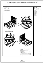 Preview for 19 page of GFW LAYLA OTTOMAN BED Assembly Instructions Manual