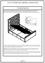 Preview for 22 page of GFW LAYLA OTTOMAN BED Assembly Instructions Manual