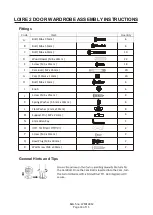 Preview for 4 page of GFW LOIRE 2 DOOR WARDROBE Assembly Instructions Manual