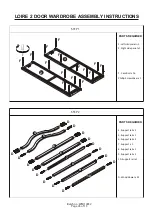 Preview for 5 page of GFW LOIRE 2 DOOR WARDROBE Assembly Instructions Manual