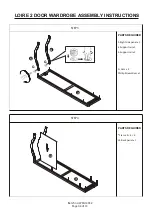 Preview for 6 page of GFW LOIRE 2 DOOR WARDROBE Assembly Instructions Manual