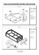 Preview for 9 page of GFW LOIRE 2 DOOR WARDROBE Assembly Instructions Manual