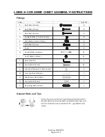 Предварительный просмотр 4 страницы GFW LOIRE 2 PLUS 3 DRAWER CHEST Assembly Instructions Manual