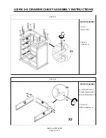 Предварительный просмотр 10 страницы GFW LOIRE 2 PLUS 3 DRAWER CHEST Assembly Instructions Manual