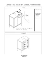 Предварительный просмотр 14 страницы GFW LOIRE 2 PLUS 3 DRAWER CHEST Assembly Instructions Manual