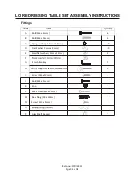 Preview for 4 page of GFW LOIRE DRESSING TABLE SET Assembly Instructions Manual