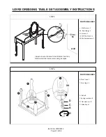 Preview for 7 page of GFW LOIRE DRESSING TABLE SET Assembly Instructions Manual