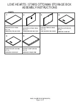 Preview for 4 page of GFW LOVE HEARTS Assembly Instructions Manual