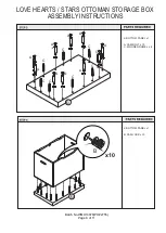 Preview for 8 page of GFW LOVE HEARTS Assembly Instructions Manual