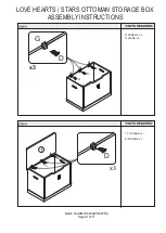 Preview for 9 page of GFW LOVE HEARTS Assembly Instructions Manual