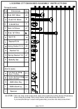 Preview for 5 page of GFW LUCERNE OTTOMAN BED Assembly Instructions Manual