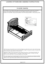 Preview for 22 page of GFW LUCERNE OTTOMAN BED Assembly Instructions Manual