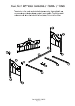 Preview for 3 page of GFW MADISON DAY BED Assembly Instructions Manual