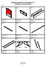 Preview for 4 page of GFW MADRID WOODEN OTTOMAN BED 3FT Assembly Instructions Manual