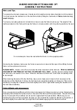 Preview for 8 page of GFW MADRID WOODEN OTTOMAN BED 3FT Assembly Instructions Manual