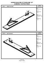 Preview for 14 page of GFW MADRID WOODEN OTTOMAN BED 3FT Assembly Instructions Manual