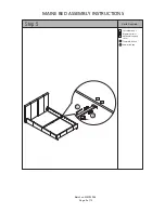 Preview for 9 page of GFW MAINE BED DOUBLE Assembly Instructions Manual